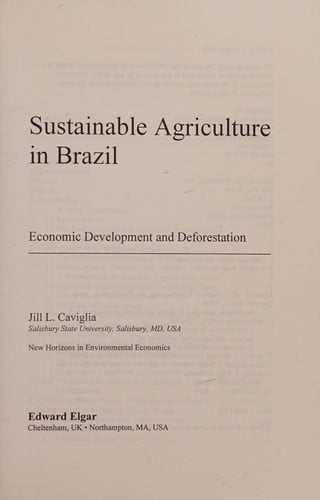 Sustainable agriculture in Brazil