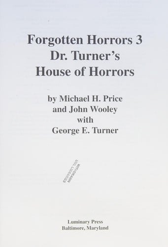 Bela Lugosi and the House of Doom