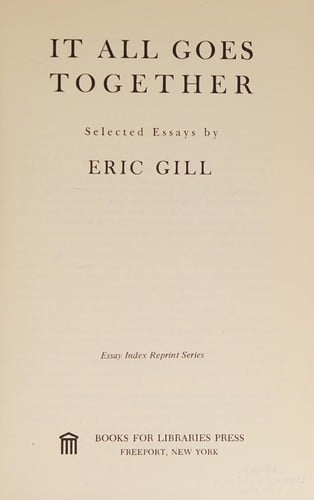 It all goes together