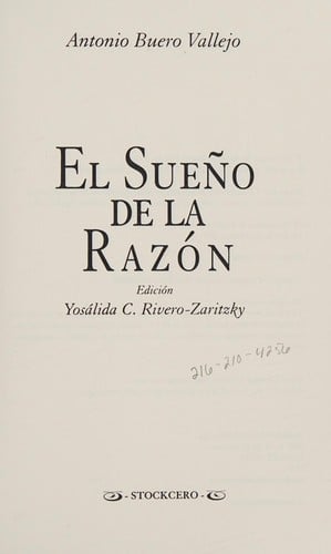 El sueno de la razon