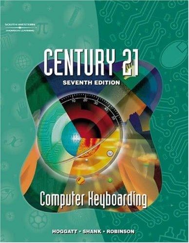 Century 21 Computer Keyboarding, Softcover/Spiral Student Text (Course ILT)