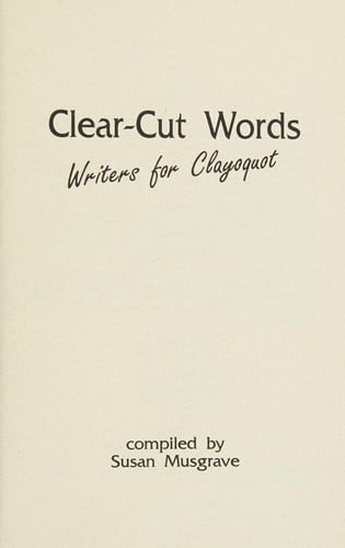 Clear-cut words