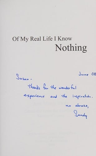 De mi vida real nada sé