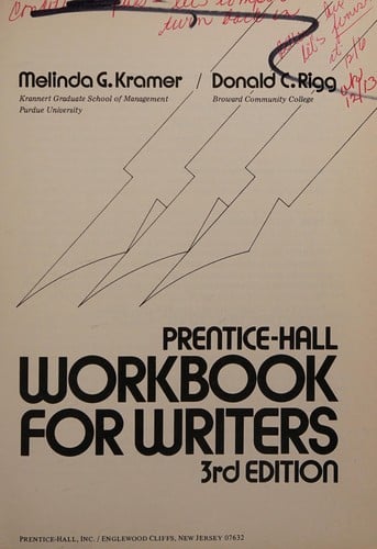 Prentice-Hall workbook for writers