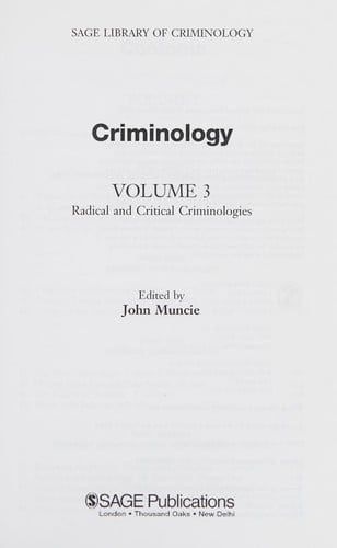 Criminology