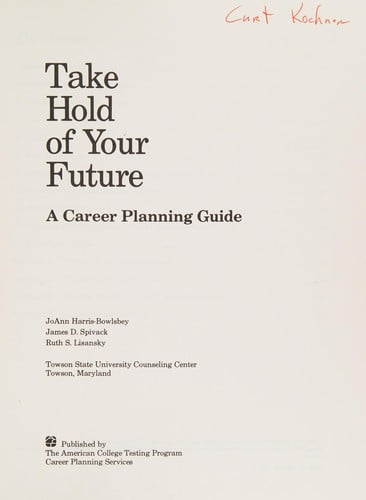 Take hold of your future