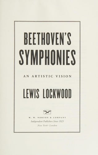Beethoven's symphonies