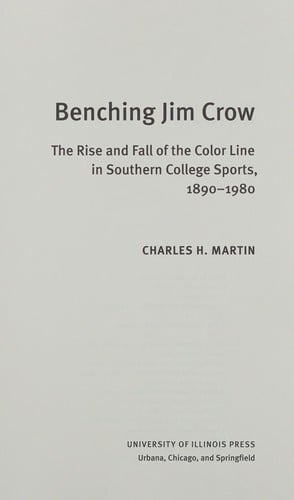 Benching Jim Crow