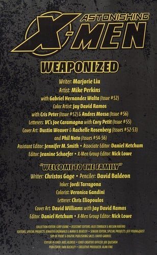 Astonishing X-Men, Volume 11