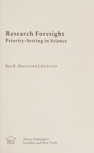 Research foresight