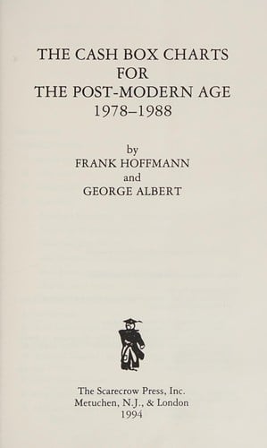 The Cash box charts for the post-modern age 1978-1988