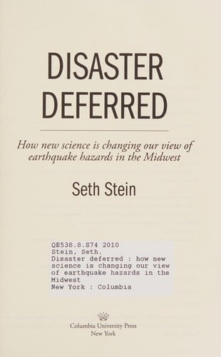 Disaster deferred