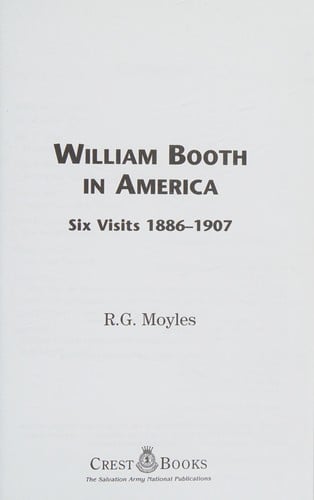 William Booth in America