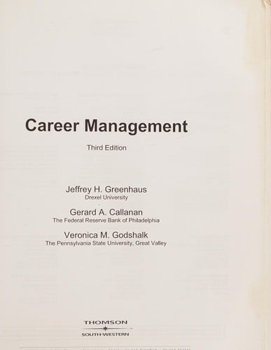 Career management