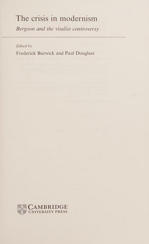 The Crisis in modernism