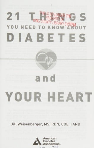 21 things you need to know about diabetes and your heart