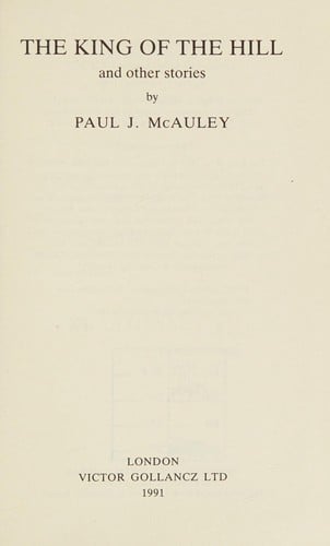 The king of the hill and other stories