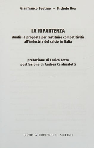 La ripartenza