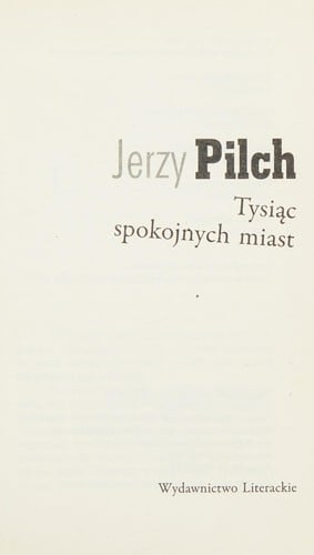 Tysiąc spokojnych miast