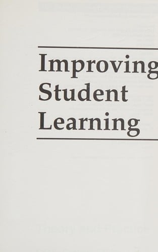 Improving student learning