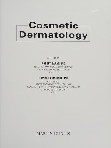 Cosmetic dermatology