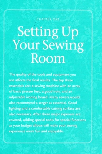 The sewing answer book