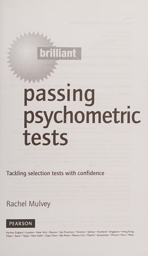 Passing psychometric tests