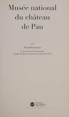 Musée national du Château de Pau