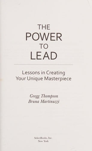 The power to lead