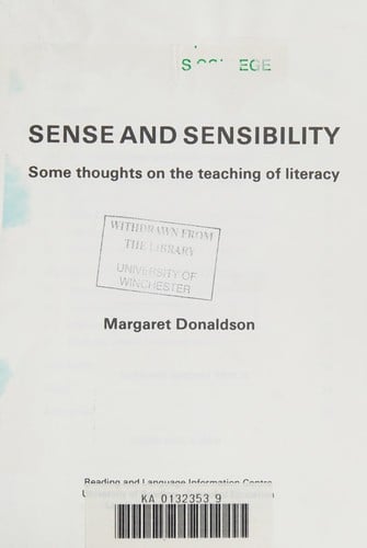 Sense and sensibility