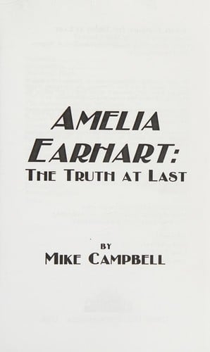 Amelia Earhart