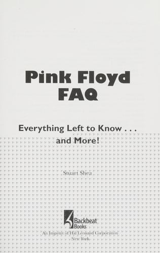 Pink Floyd FAQ
