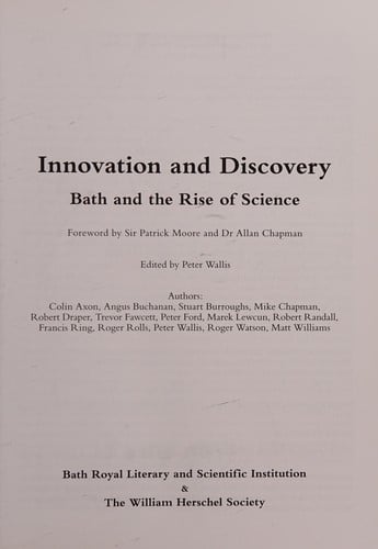 Innovation and discovery
