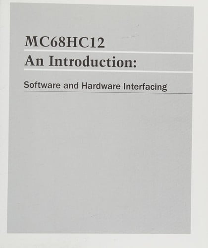 MC68HC12 an introduction