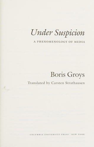 Under suspicion