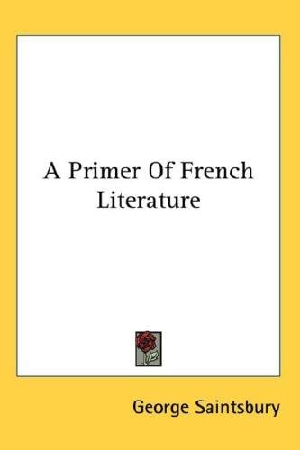 A Primer Of French Literature