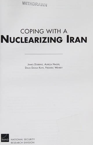 Coping with a nuclearizing Iran