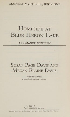 Homicide at Blue Heron Lake