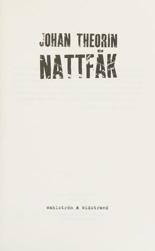 Nattfåk