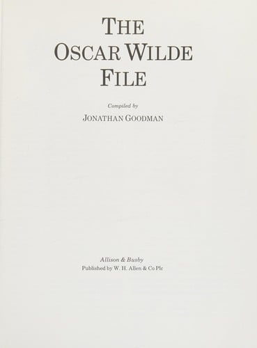 The OscarWilde file