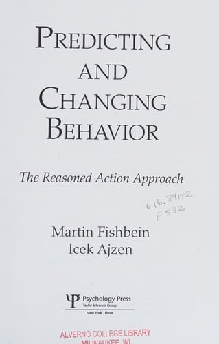 Predicting and changing behavior