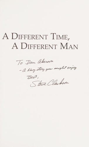 A different time, a different man