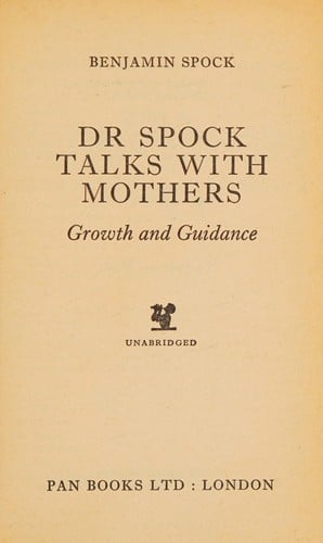 Dr Spock talks with mothers