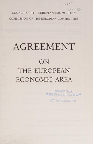 Agreement on the European Economic Area