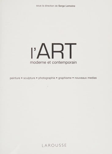 L'art moderne et contemporain