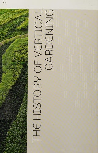 Gardening vertically