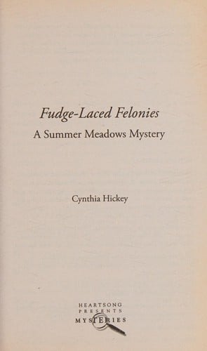 Fudge-laced felonies