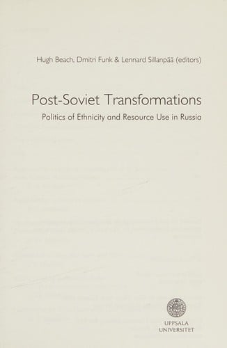 Post-Soviet transformations