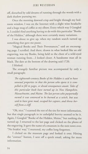 Booke of the hidden