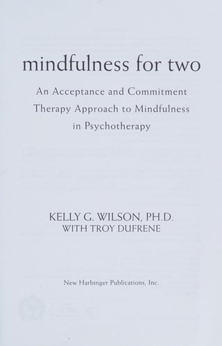 Mindfulness for two